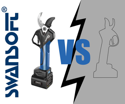 Why Choose SWANSOFT Electric Pruning Shears? Quality That Rivals European Top Brands - Swansoft Europe