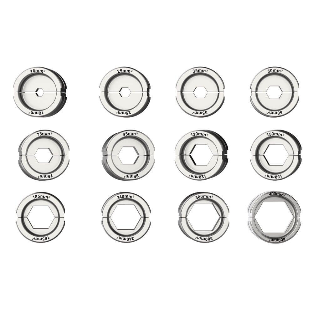 12pcs replacement dies for SWANSOFT cable crimper - Swansoft Europe
