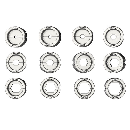 12pcs replacement dies for SWANSOFT cable crimper - Swansoft Europe