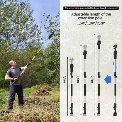 2m Extension Pole for model 8608/8605 Pro/758/768/CS-1/CS-2/PRU models - Swansoft Europe