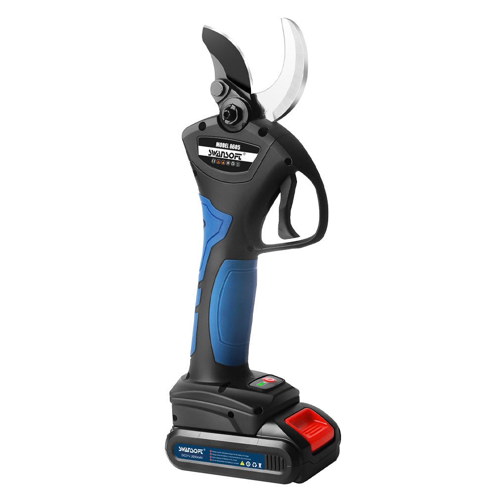 40mm Electric Pruning Shears | 21V-2*2Ah|Working6-8h|1050W|SW-8605 - Swansoft Europe