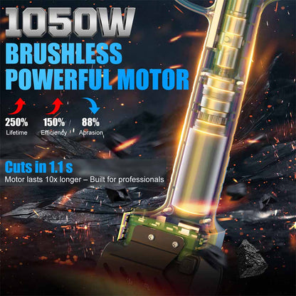 Electric purning shears on pole, 25.2V max 40mm cutting diameter | SW-921 - Swansoft Europe
