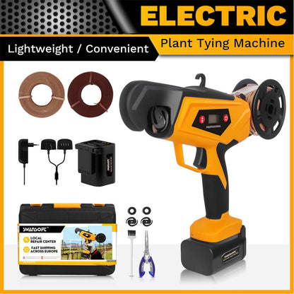 Electric tying machine for vineyards, 2*2Ah, binding machine for vines, SW-B12 - Swansoft Europe