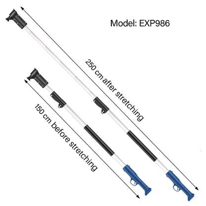 Max. 2.5m extension pole for model 8608/8605 Pro/758/768/CS-1/CS-2/PRU models - Swansoft Europe