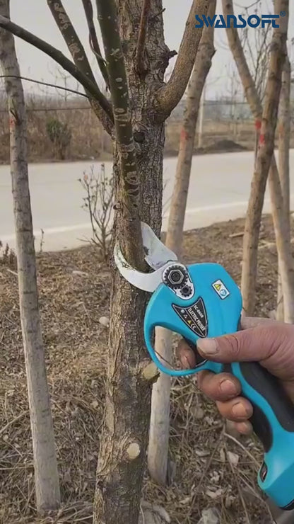 35mm Electric Pruning Shears |16.8V-2*4Ah | LED screen|Working8-10h|740g|840W |SW-8608 New color