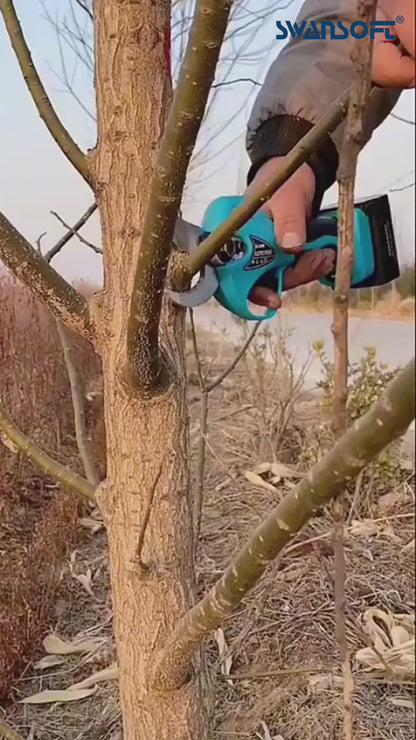 35mm Electric Pruning Shears |16.8V-2*4Ah | LED screen|Working8-10h|740g|840W |SW-8608 New color
