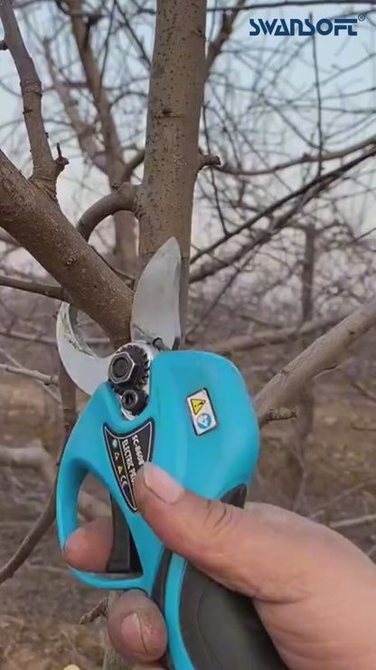 35mm Electric Pruning Shears |16.8V-2*4Ah | LED screen|Working8-10h|740g|840W |SW-8608 New color