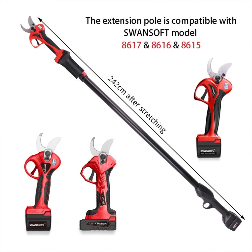 Extension Pole for model 8615 & 8616 & 8617 - Swansoft Europe